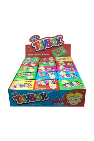 TOYBOX Sakızlı Oyuncak Kutusu 30 Adet