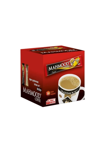 mahmood Coffee 3'Ü 1 Arada Hazır Kahve 48 Adet X 18 G 890799