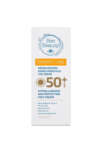 BEE BEAUTY BEE BEAUTY Marka: Hipoalerjenik Güneş Koruyucu Yüz Kremi Spf50+ 50 Ml Kategori: Yüz Güneş Kremi - 3