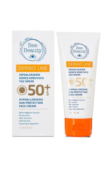 BEE BEAUTY BEE BEAUTY Marka: Hipoalerjenik Güneş Koruyucu Yüz Kremi Spf50+ 50 Ml Kategori: Yüz Güneş Kremi