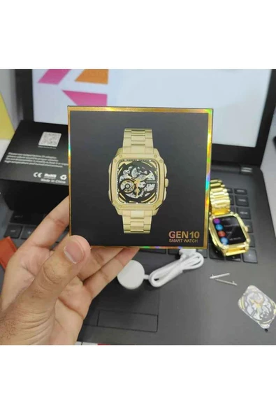 Watch Classic Series Gen 10 Özel Seri Metal/Deri Çift Kordon Limited Edition 2023 Model Akıllı Saat - 2