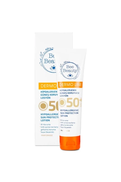 BEE BEAUTY BEE BEAUTY Hipoalerjenik Güneş Koruyucu Losyonu 50 Spf 100 ml