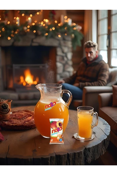 NAZO 9Gr Şeftali Aromalı Toz Içecek 24'Lü - 4