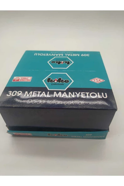 309 Metal Mantetolu Doldur Kullan Çakmak30 Adet - 2