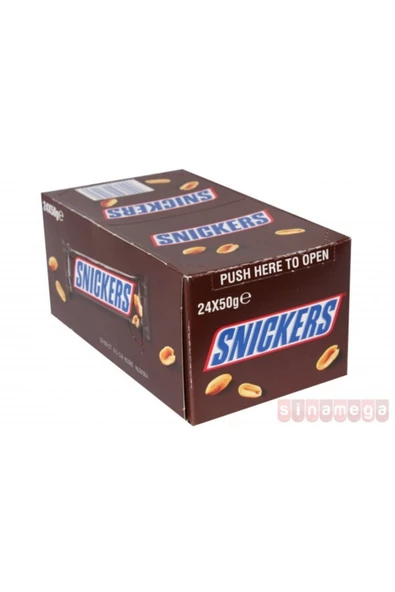 SNİCKERS 50Gr 24'Lü Paket Classic Çikolata - 2