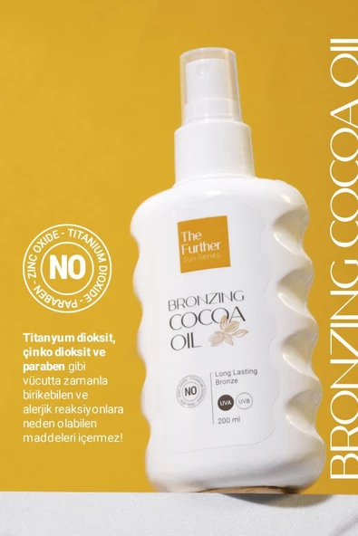 THE FURTHER THE FURTHER Bronzlaştırıcı Kakao Yağı 200 ml - 2