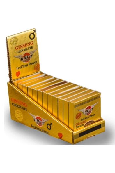 LAVİN PAZARLAMA Lavinn Nitromax Ginseng Çikolata 12 Adet Gizli Gönderim - 3