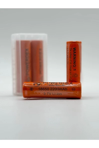 POWERDEX 18650 Pil 2200 Mah