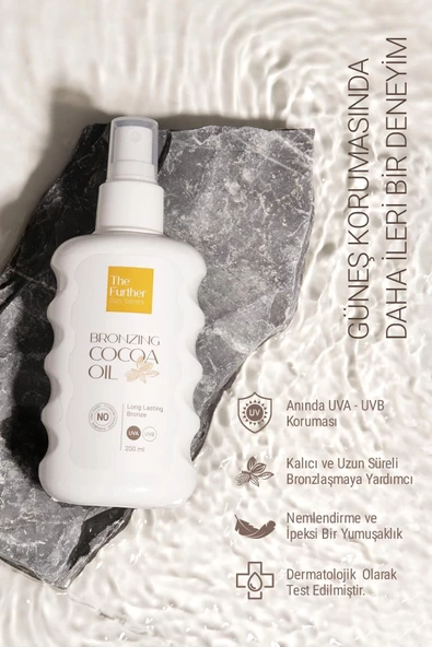 THE FURTHER THE FURTHER Bronzlaştırıcı Kakao Yağı 200 ml - 5