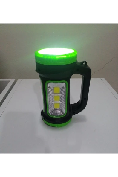 Q-MAX Güneş Enerjiyle Şarj Dolan Uzun Menzilli Şarj Edilir Çok Işıklı Dayanıklı El Feneri - 5