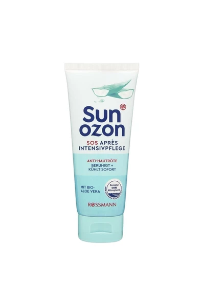 SUNOZON SUNOZON Güneş Sonrası Nemlendirici Krem Sos Aloe Veralı 100 Ml