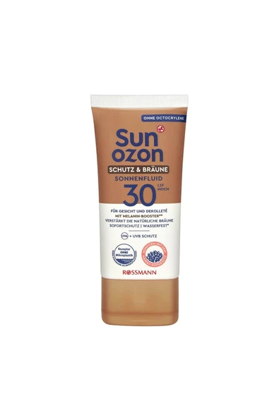 SUNOZON SUNOZON Güneş Koruyucu & Bronzlaştırıcı Yüz Kremi SPF 30 50 ml