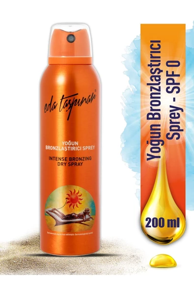 EDA TAŞPINAR EDA TAŞPINAR Yoğun Bronzlaştırıcı Sprey 200 - Ml