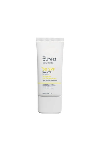 The Purest Solutions The Purest Solutions Yüksek Koruma Ve Nemlendirici Etkili Güneş Koruyucu Krem Spf 50, 50 Ml - 6