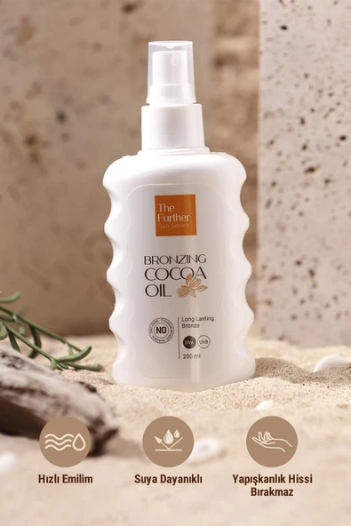 THE FURTHER THE FURTHER Bronzlaştırıcı Kakao Yağı 200 ml - 6