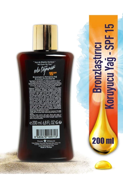 EDA TAŞPINAR EDA TAŞPINAR Bronzlaştırıcı Koruyucu Yağ Spf 15 - 2