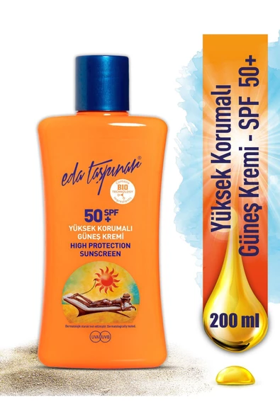 EDA TAŞPINAR EDA TAŞPINAR Yüksek Korumalı Güneş Kremi Spf50+ - 200 Ml