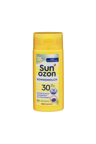 SUNOZON SUNOZON Güneş Sütü SPF 30 Seyahat Boy Hassas Ciltler İçin 50 ml