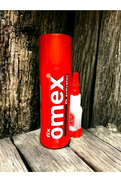 OMEX Fix Omex 2K Activator Ultra Hızlı Yapıştırıcı 2 Li Set 200 Ml & 35 Gr