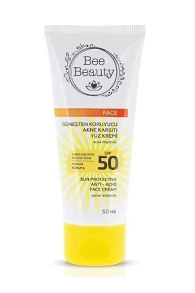 BEE BEAUTY BEE BEAUTY Güneşten Koruyucu Akne Karşıtı Yüz Kremi 50 Ml