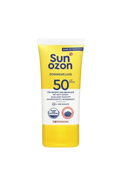 SUNOZON SUNOZON Güneş Kremi Spf 50 Yüz Ve Dekolte 50 ml