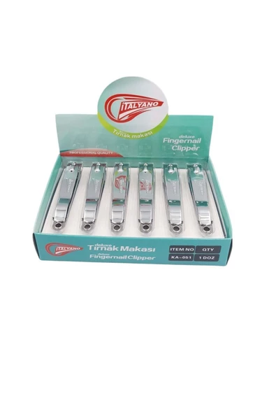 İtalyano Büyük Boy 12'li Tırnak Makası