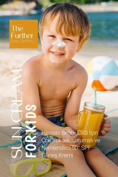THE FURTHER THE FURTHER Çocuk Güneş Koruyucu Losyon Spf 50 Faktör Yüksek Koruma Sprey Form 200 ml - 7