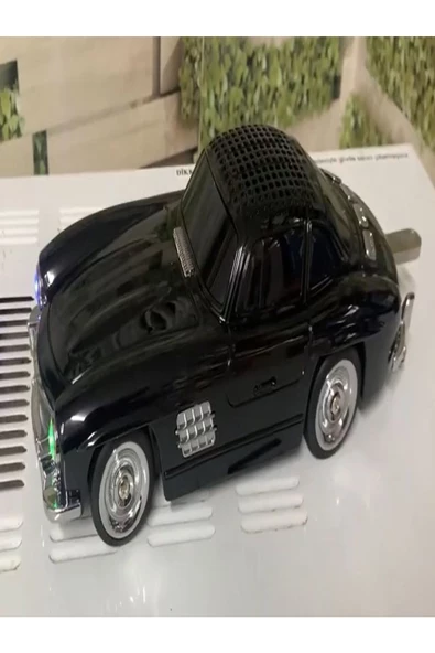 Classic Mercedes Benz Araba Hoparlör 10W Ses Sistemi - Siyah - 4