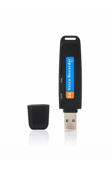 16 Gb Dahili Hafızalı Usb Flash Bellek Şeklinde Ses Kayıt Cihazı