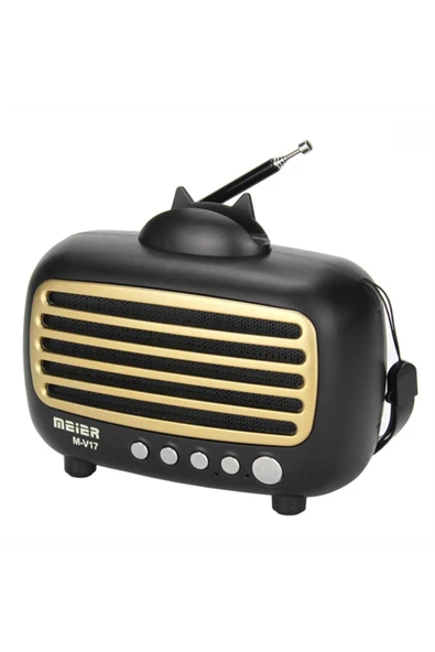 M-v17bt Mini Boy Fm Radyo Taşınabilir Standlı Hoparlör - 2