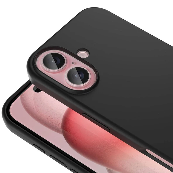 iPhone 16 Kılıf Magsafe Şarj Özellikli Sıvı Teknolojili Silinebilir Sert Kivi Kapak - 7