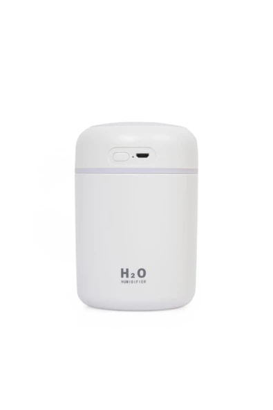 H2o Humidifier Işıklı 300 ml Ultrasonik Oda Hava Ortam Nemlendirici ve Aroma Difüzörü - 2