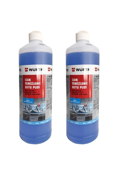 Würth 2x Konsantre Antifrizli Cam Temizleme Suyu Plus 1000 ml