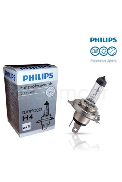 Philips H4 Uzun/kısa Far Ampulü P43t-38