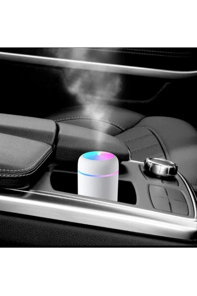 H2o Humidifier 300 ml Ulrasonik Hava Nemlendirici Buhar Makinesi Ve Aroma Difüzörü - 5
