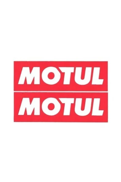 Motul 2 Adet Sticker 15 X 4cm Yağ Sticker