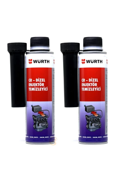 Würth 2x Dizel Enjektör Temizleyici Iyileştirici 300ml