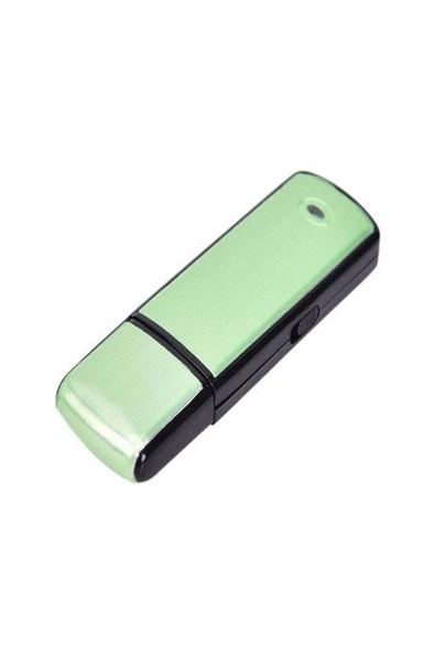 Gümüş Renk Kristal Mikrofonlu Ev Işyeri 1Dinleme Cihazı 32 Gb Usb Flash Bellek Depolama - 5