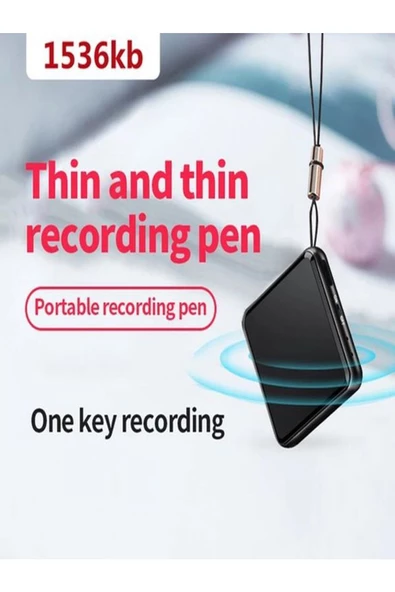 Dünyanın en incesi Kristal Mikrofonlu Kulaklıklı 32 Gb Hafızalı Ev iş Yeri Dinleme Cihazı - 3