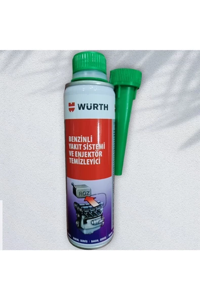 Würth Benzin Yakıt Sistem Ve Enjektör Temizleyici 300ml