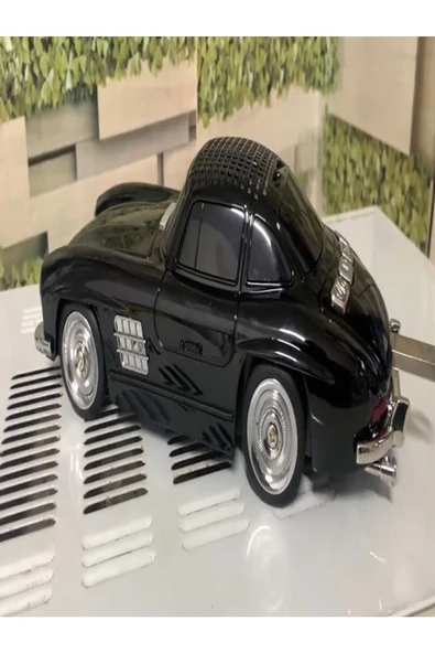 Classic Mercedes Benz Araba Hoparlör 10W Ses Sistemi - Siyah - 1