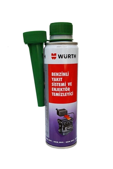 Würth Benzinli Yakıt Sistemi Ve Enjektör Temizleyici 300 Ml