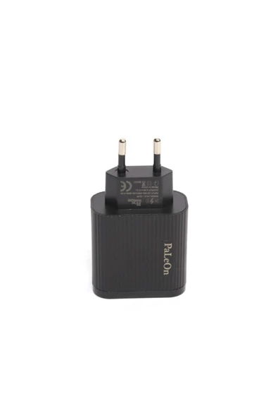 3.1a Hızlı Şarj Adaptörü 3 Usb'li Amperaj Ve Voltaj Göstergeli Adaptör - 2