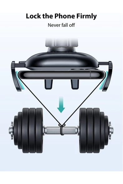 CAR553 Otomatik Klipsli Araba Telefon Tutucu Ayarlanabilir Cam Ve Torpido Için Yüksek Kalite Tutucu - 2