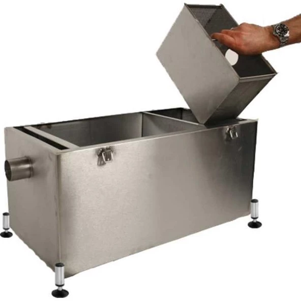 Paslanmaz Tezgah Altı Yağ Ayırıcı - Resim 2