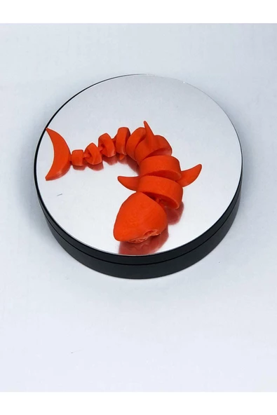 3d Hareketli Köpek Balığı Figürlü Oyuncak - Turuncu ürün görseli 1