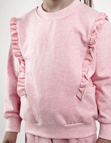 Kız Çocuk 2-5 Yaş Eşofman Takım - 4