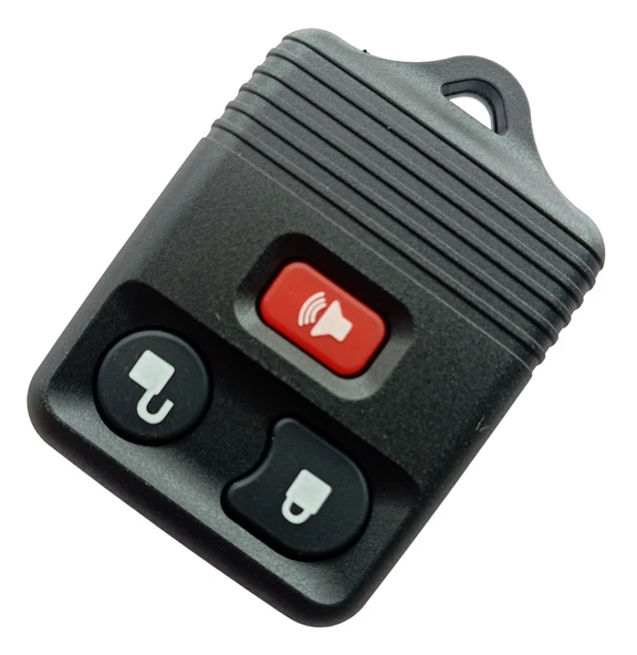 Ford Transit Tourneo Connect Uyumlu Sallama Kumanda Anahtar Kabı Oto Anahtarlık 3 Tuşlu Panik Buton - 3