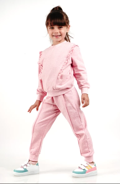 Kız Çocuk 2-5 Yaş Eşofman Takım - 2