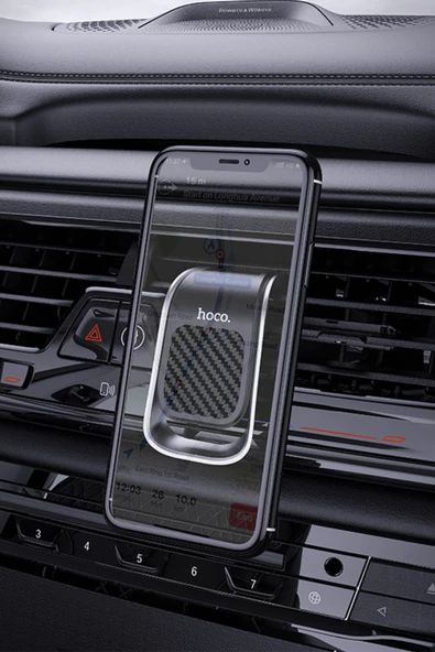 Araç Tutucu Hava Çıkışı CA74 Izgara Klipsli Manyetik Yapışmalı Telefon Tutucu - Resim 3